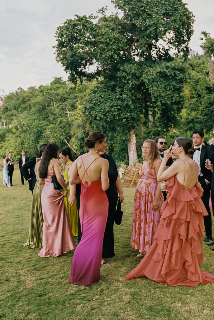 Oceanfront wedding ceremony at Round Hill Resort in Jamaica